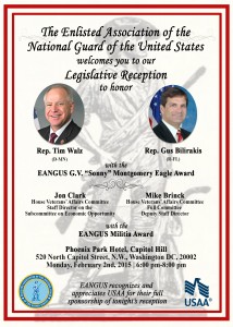 2015 EANGUS Legislative Reception Invitation