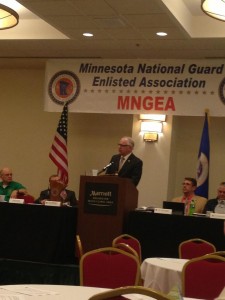 Congressman Timothy Walz addresses the general membership 