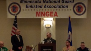 U.S. Congressman Timothy Walz and MNGEA State President Mark Wasserbauer