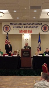 U.S. Congressman Timothy Walz and MNGEA State President Mark Wasserbauer