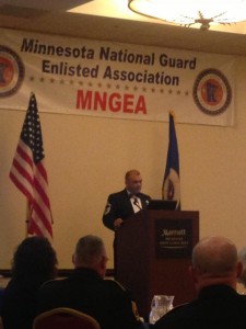 State President Mark Wasserbauer presides during 46th Annual MNGEA Awards Banquet