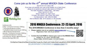 2016 State Conference Registration